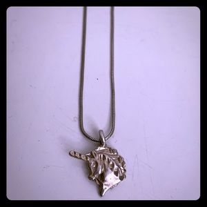 Sterling Silver Vintage Unicorn Necklace